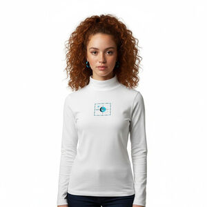 Esprit Vintage White Turtleneck